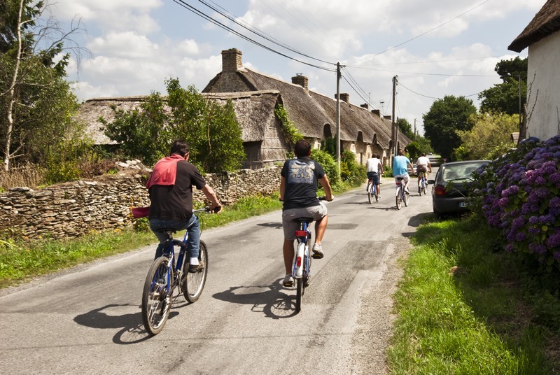 A vélo dans les hameaux de Brière - Kerbourg (St-Lyphard)