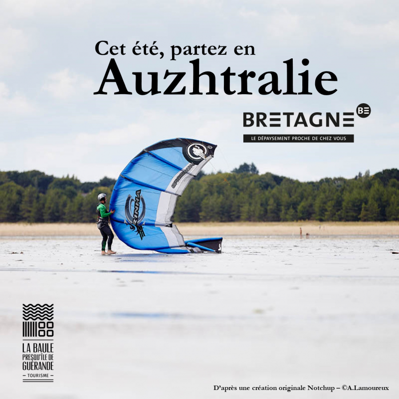 Cet été, partez en Auzhtralie © OTI La Baule - Presqu'île de Guérande / CRT Bretagne
