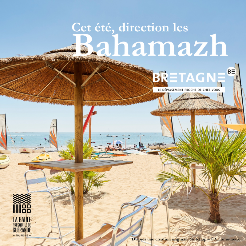 Cet été, direction les Bahamazh - © OTI La Baule - Presqu'île de Guérande / CRT Bretagne