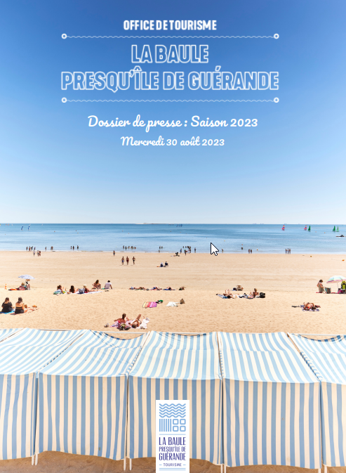 Bilan de saison 2023 - Office de Tourisme La Baule - Presqu'île de Guérande