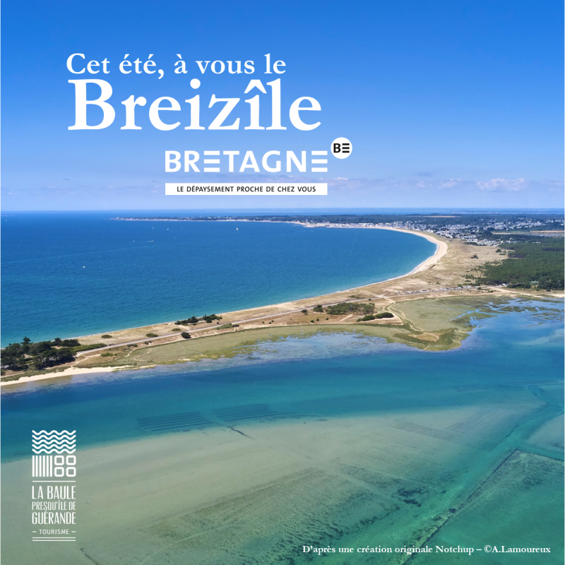 Cet été, à vous le Breizîle - © OTI La Baule - Presqu'île de Guérande / CRT Bretagne