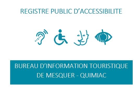 Registre public bureau d'information touristique Mesquer-Quimiac