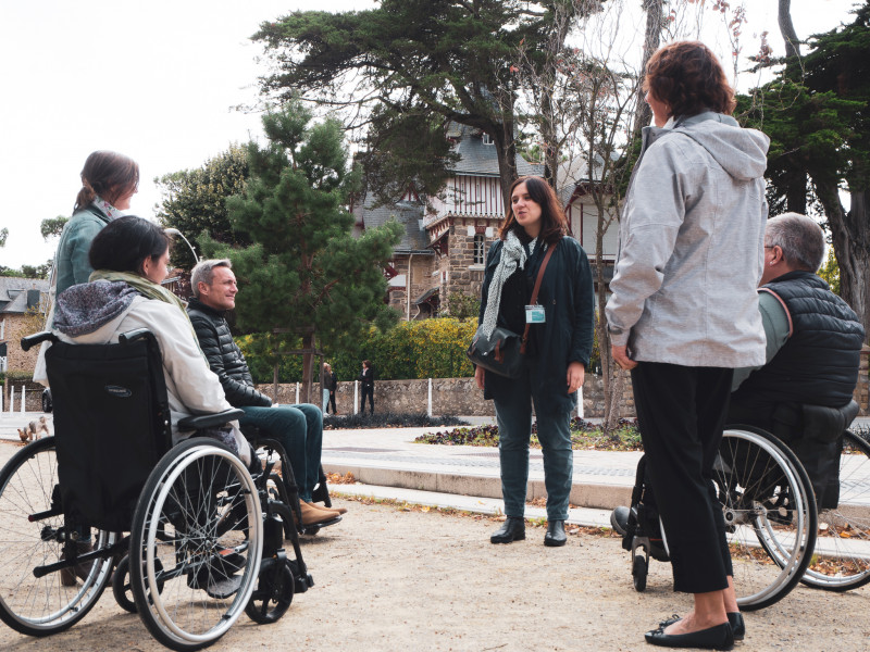 Visite guidée à La Baule pour les personnes en situation de handicap